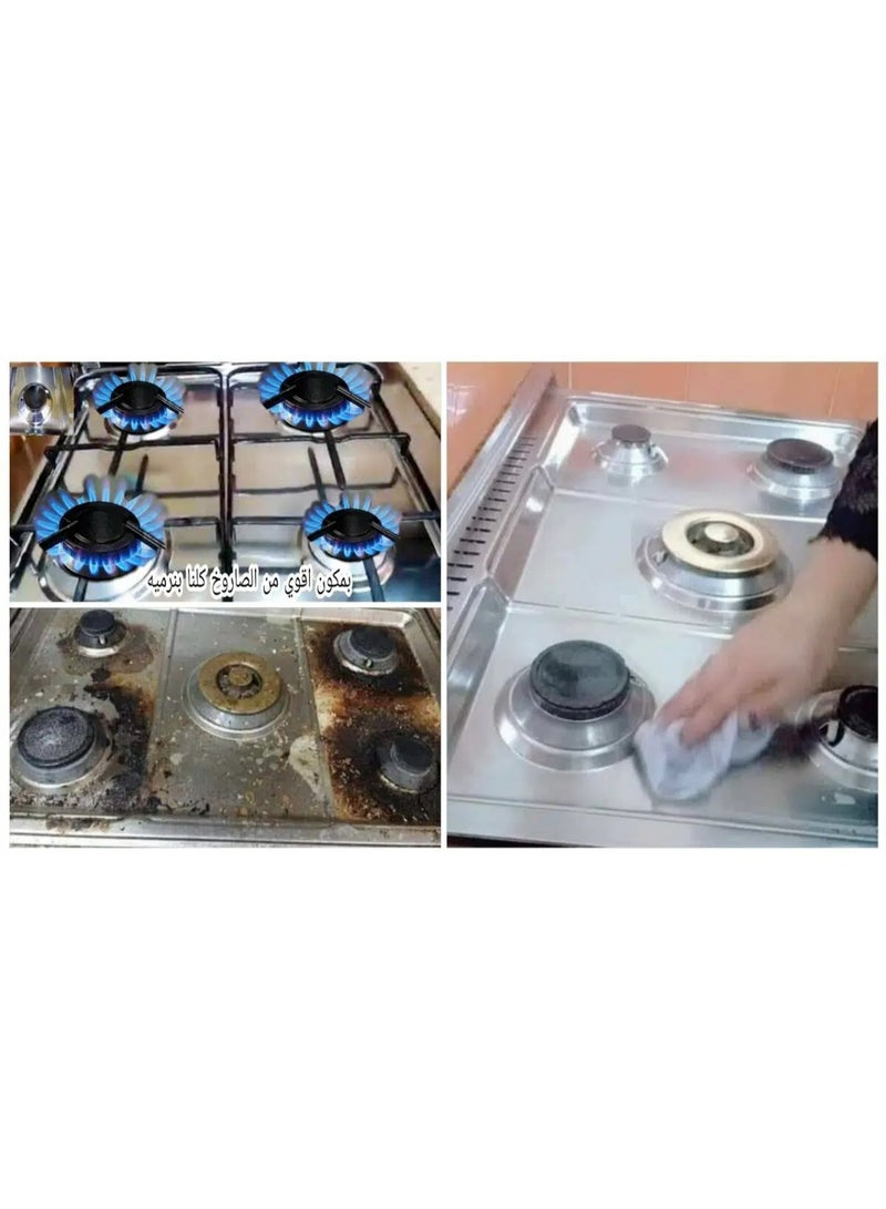 خرطوم أنبوبة غاز 90 بار - بار 90 + منظم غاز من النحاس + خرطوم 2 متر + 2 افيز + فرشة نحاس لتنظيف الرواسب - Image 4